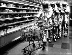 The Residents at a grocery store 1978