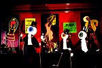 The Residents dancing in a London pub 1983
